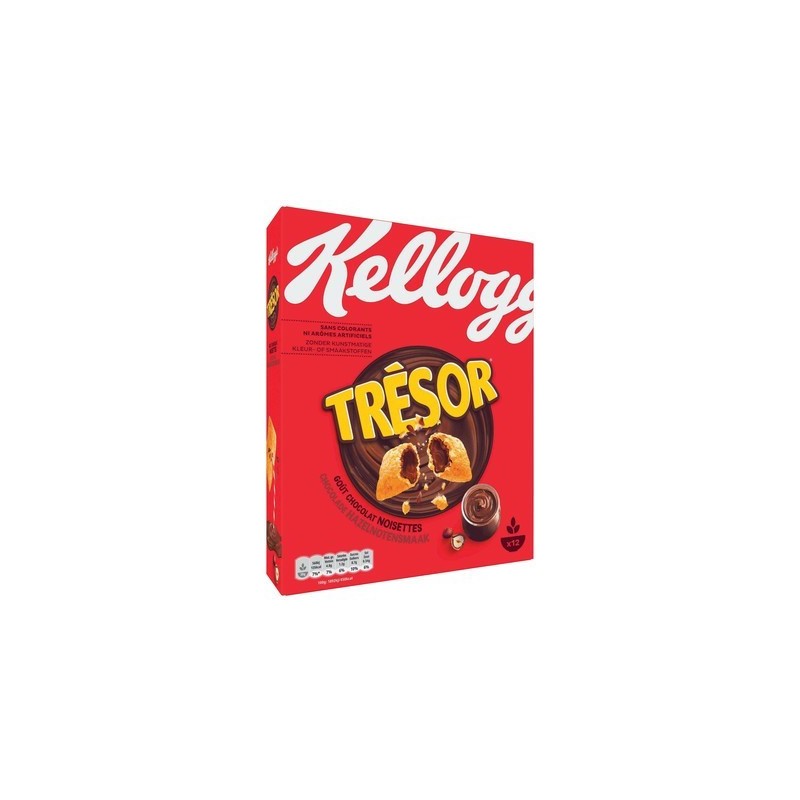 KELLOGG'S TRESOR CHOCOLAT NOISETTES